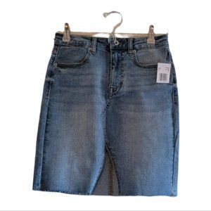 Blue Buffalo David Bitton Women's High Rise Denim Mini Skirt